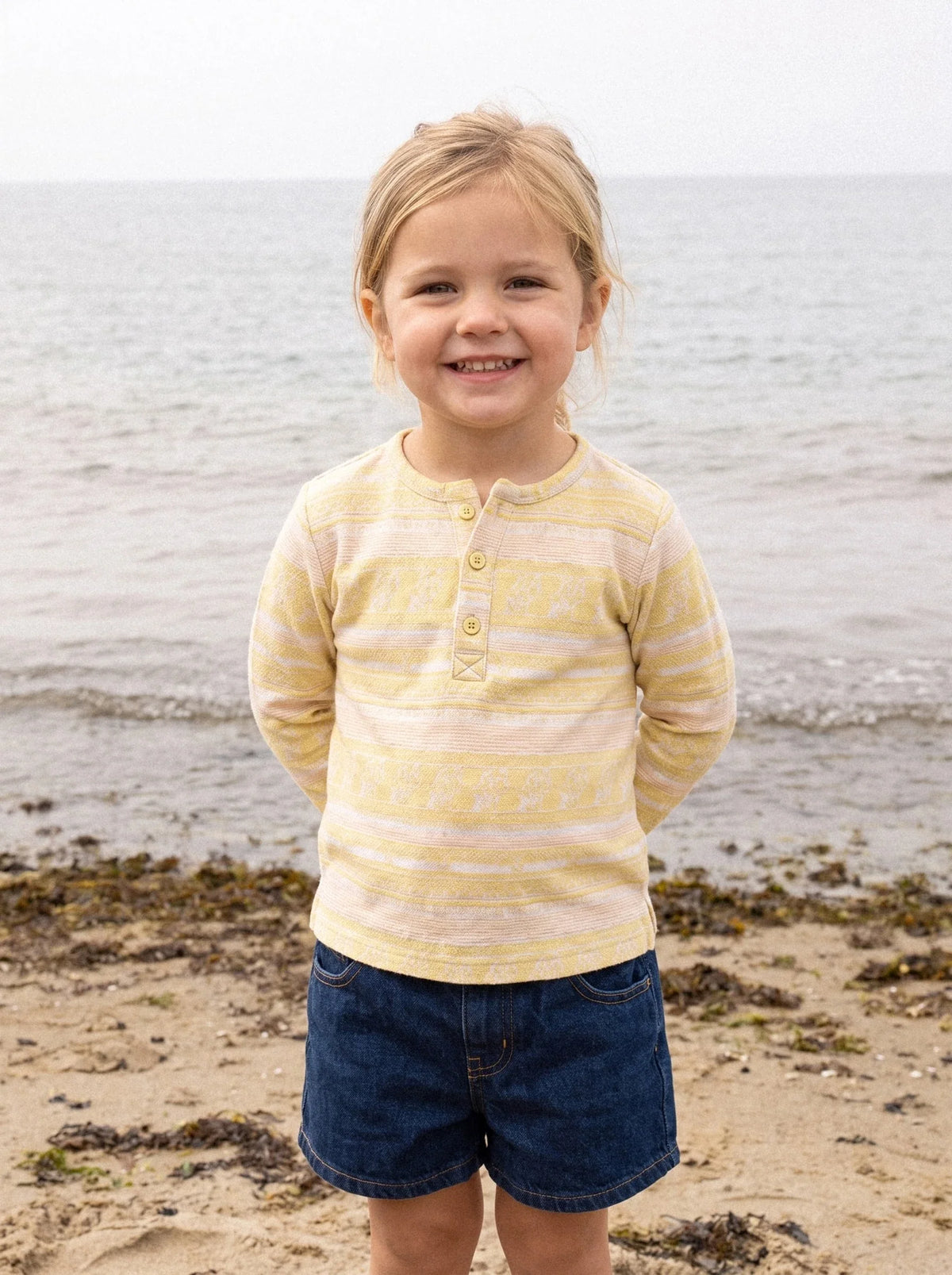 Henley Long Sleeve & Shorts — view 3