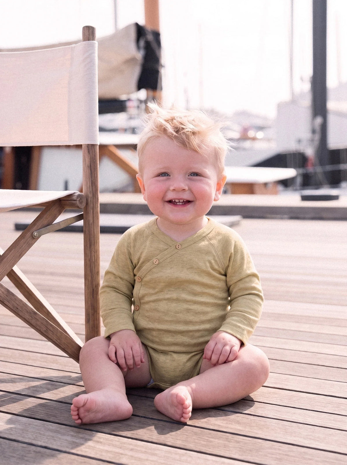 Wrap Long Sleeve Bodysuit — view 2