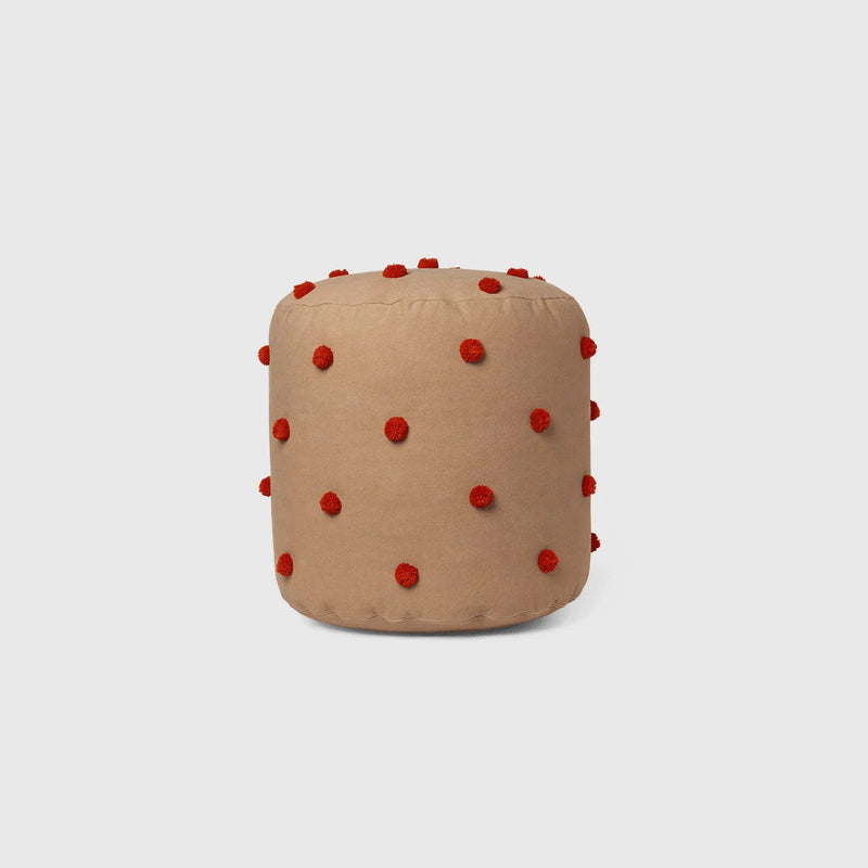 Dot Tufted Pouf