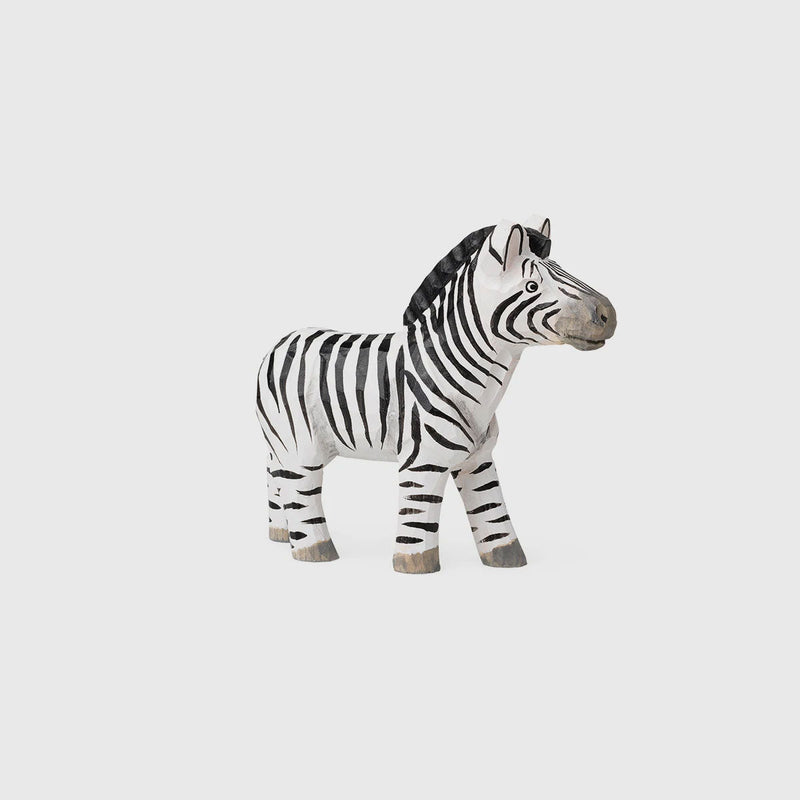 Hand-carved Zebra
